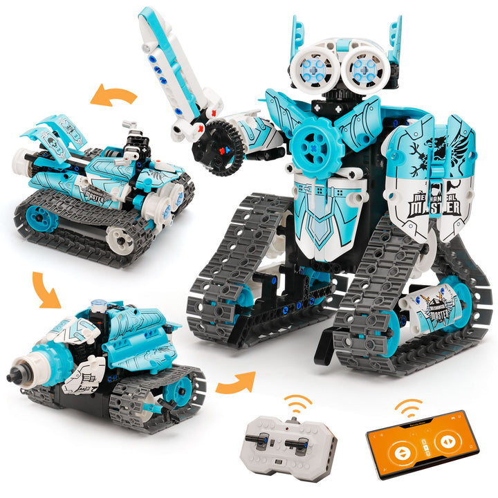 3 in 1 Remote Control Robot Building Kits for Kids